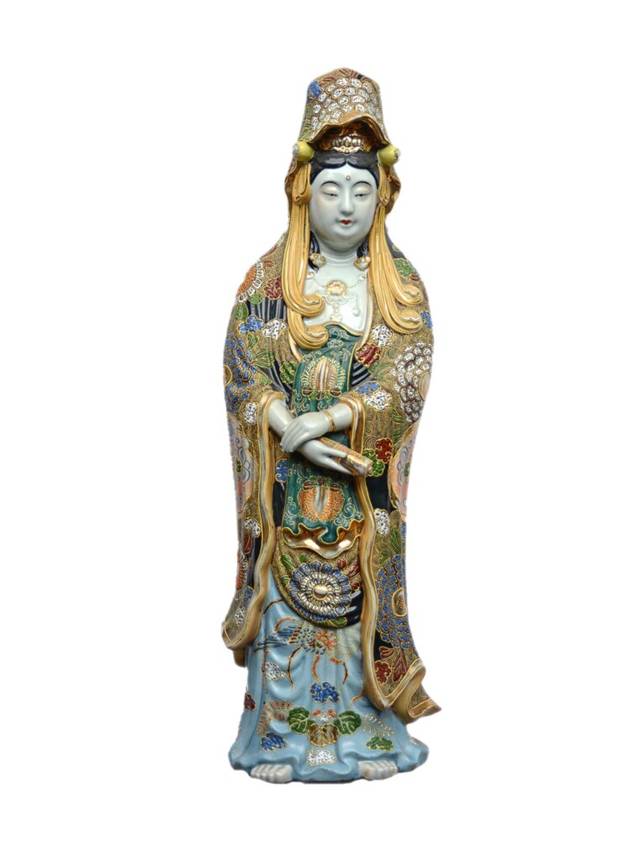 Мануфактура Кутані Богиня Милосердя або статуя Каннона, Гуаньїнь