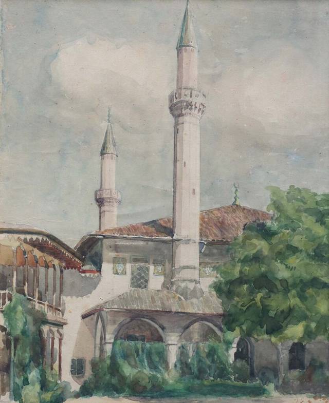 Крихацький Володимир Мечеть. У ханському палаці