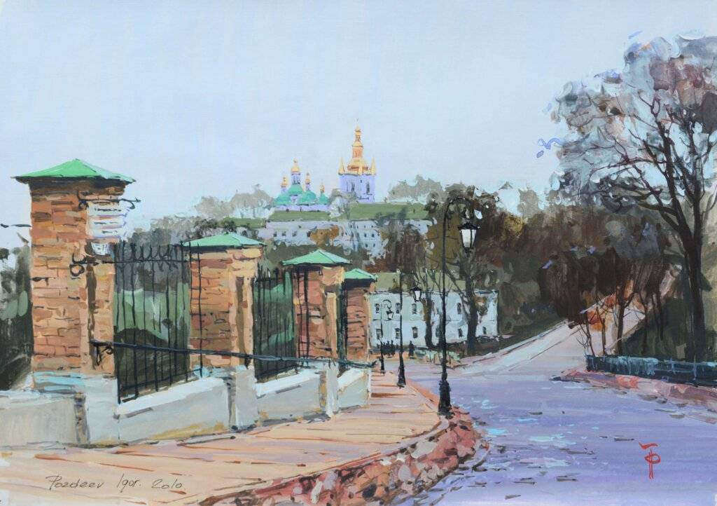 купити картину Ігоря Поздеєв "Нижня лавра"