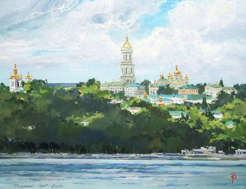купити картину Ігор Поздєєв Набережна Дніпра