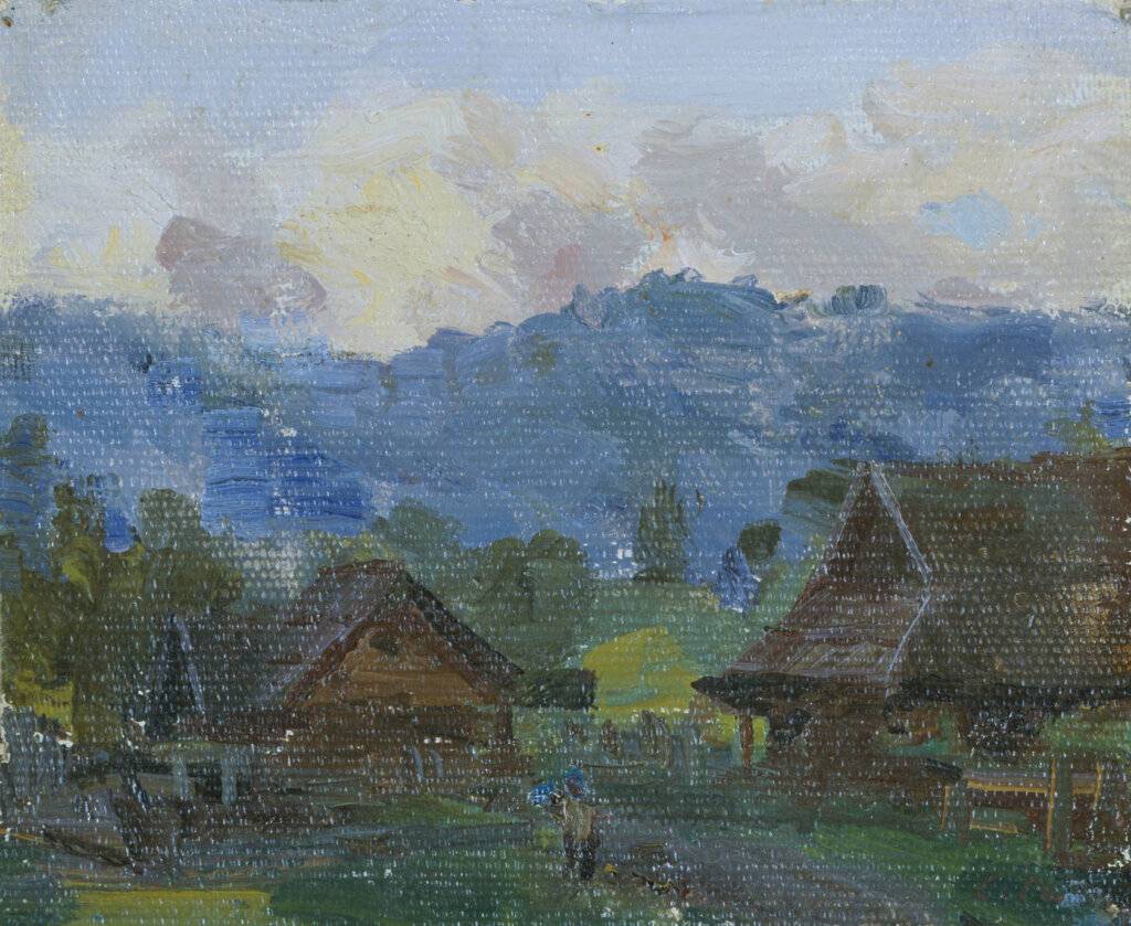 Шишко Сергій Вечір у Карпатах