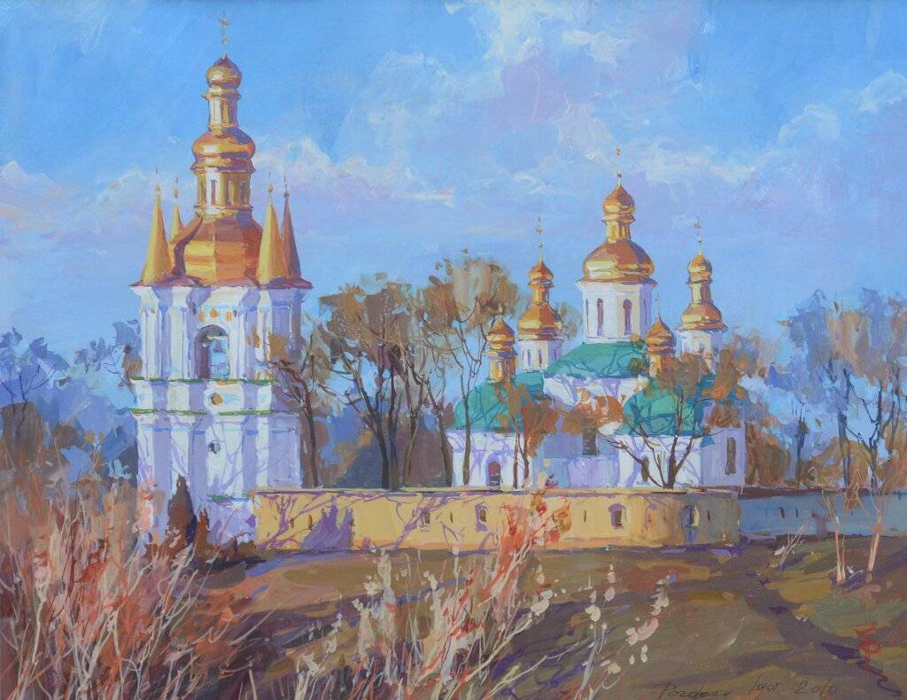 Поздеєв Ігор Церква Різдва Богородиці та дзвіниця на Далеких печерах