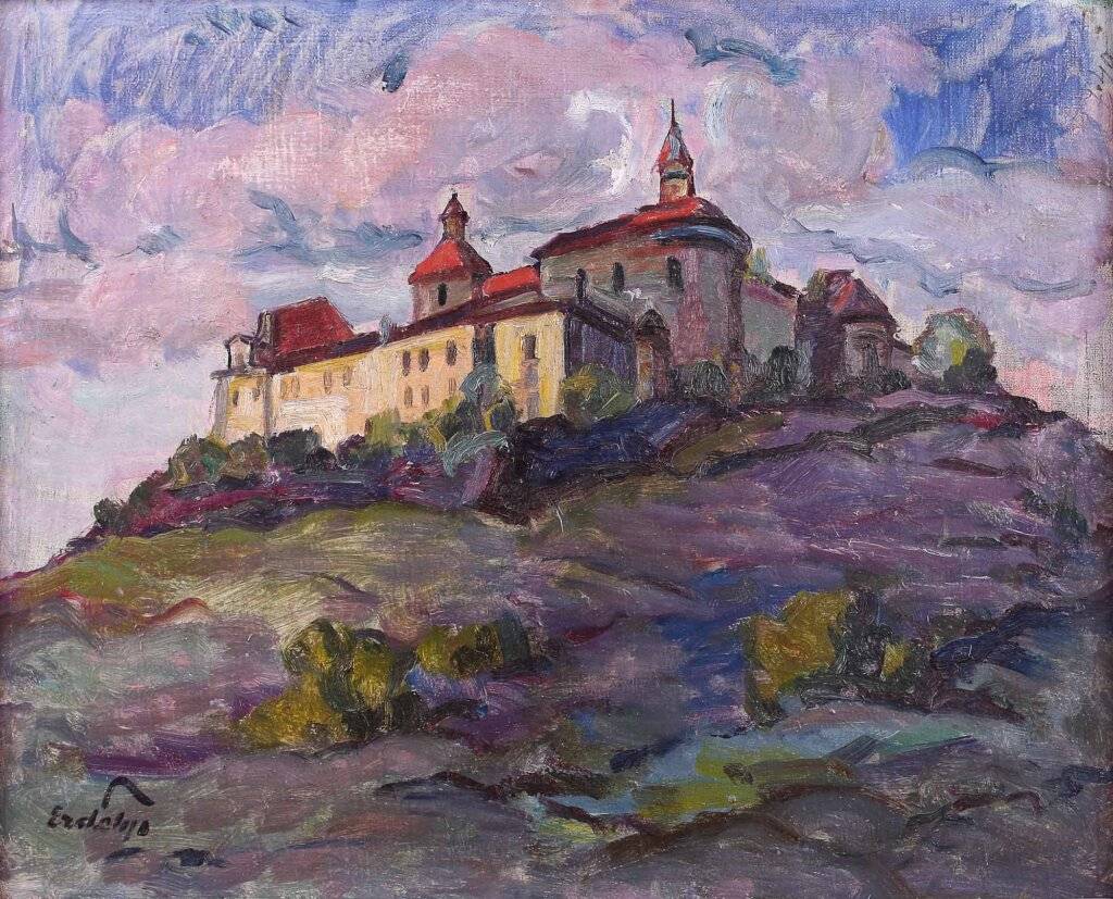 Ерделі Адальберт Замок. Словаччина. Червона гірка