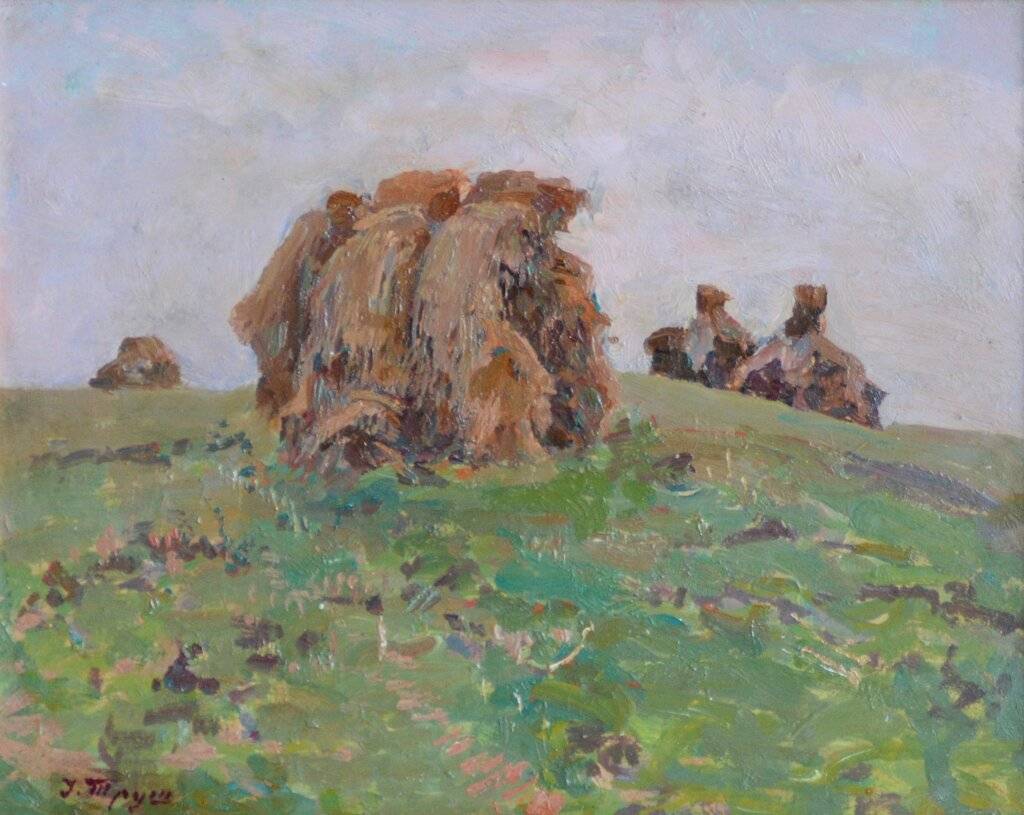 Труш Іван Копиці сіна