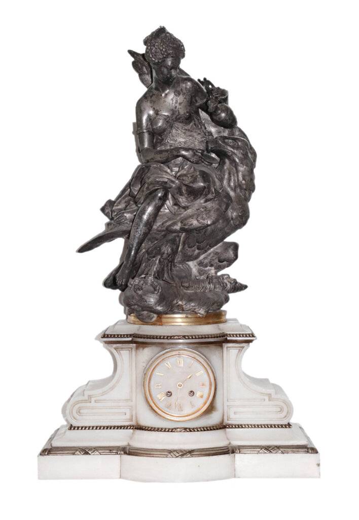LEMERLE-CHARPENTIER & C-ie; Carrier-Belleuse Albert-Ernest Годинник камінний