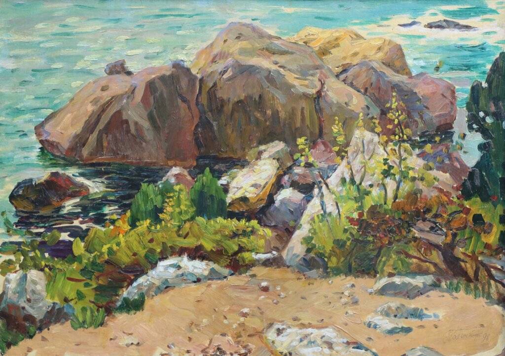 Коломойцев Петро Каміння біля моря