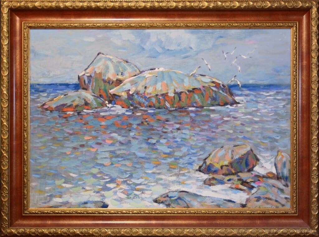 Бакаєв Сергій Скелі у морі