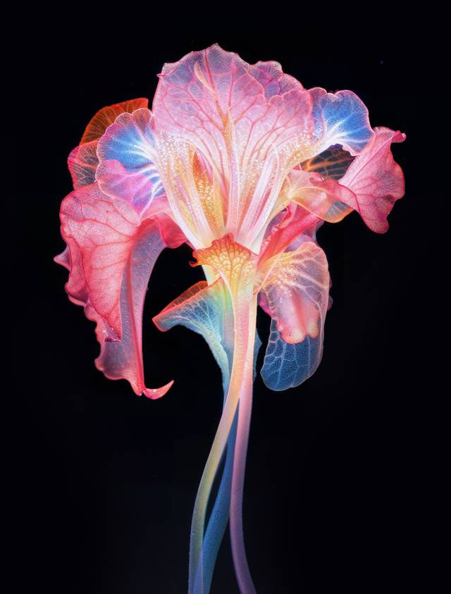 Synthetic blossom. Flower II. Тираж: 1/7